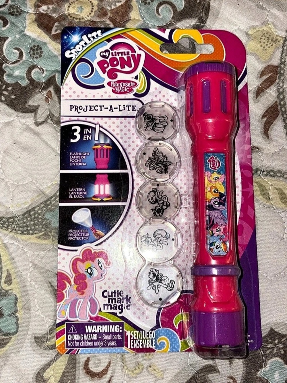 My Little Pony Project-A-Lite Projector Set NWT
